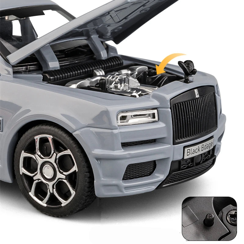 1:32 Rolls Royce SUV Cullinan Alloy Car Model Diecasts Metal Toy Car Model Simulation Sound and Light Collection Childrens Gifts