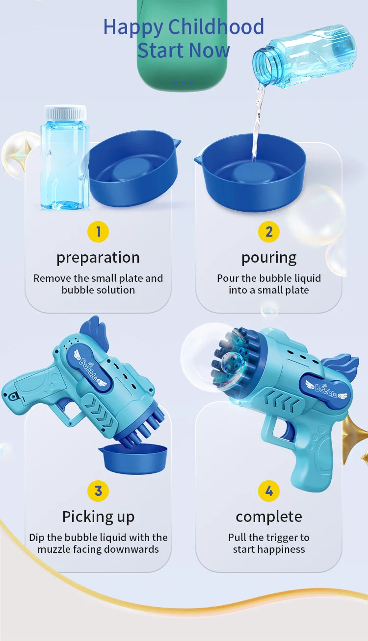 Bubble Gun Toys