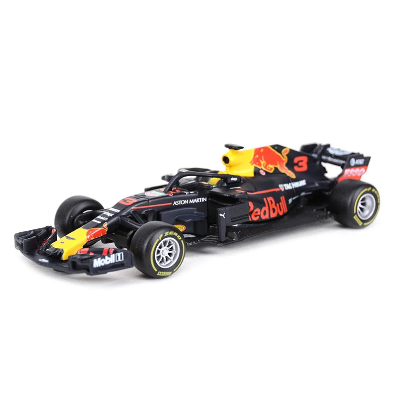 Bburago 1:43 2021 RB16B SF1000 SF90 SF71H SF70H RB15 RB14 W10 F1 Racing Formula Car Static Simulation Diecast Alloy Model Car