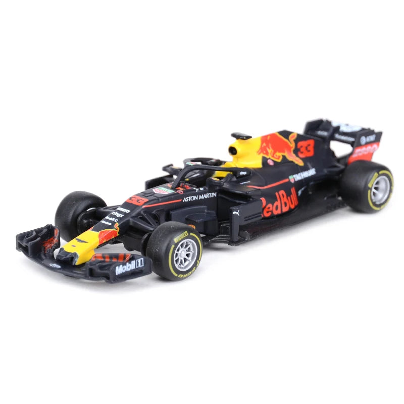 Bburago 1:43 2021 RB16B SF1000 SF90 SF71H SF70H RB15 RB14 W10 F1 Racing Formula Car Static Simulation Diecast Alloy Model Car