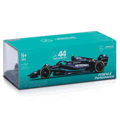 Bburago 1:24 Mercedes-AMG F1 Team W14 2023 Large Size Special Edition #44 Hamilton Alloy Car Model Formula Racing Diecast Toy