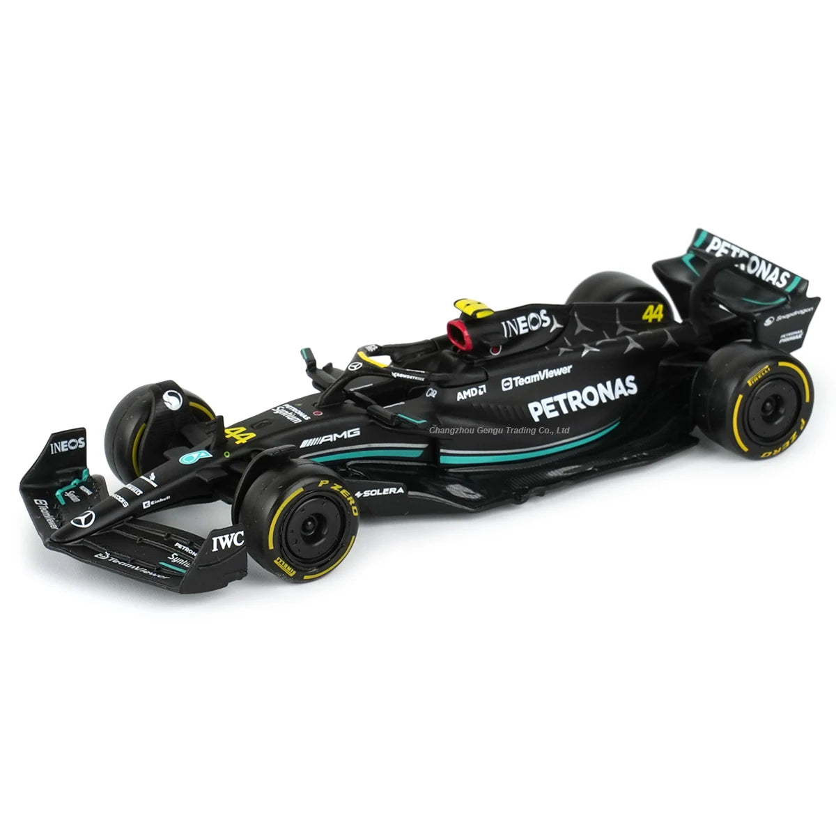 Bburago 1:43 Mercedes AMG 2023 W14 E Performance F1 Formula Car Die Cast Vehicles Collectible Model Racing Toys