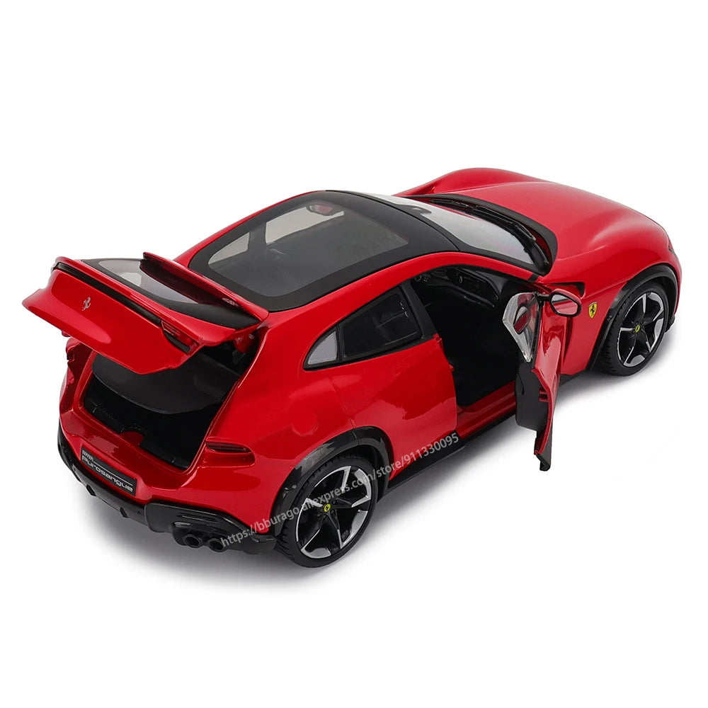 Bburago 1:24 Ferrari PUROSANGUE 488 458 F12 SP1 Car Model Die-casting Metal Model Children Toy Boyfriend Gift Simulated Alloy